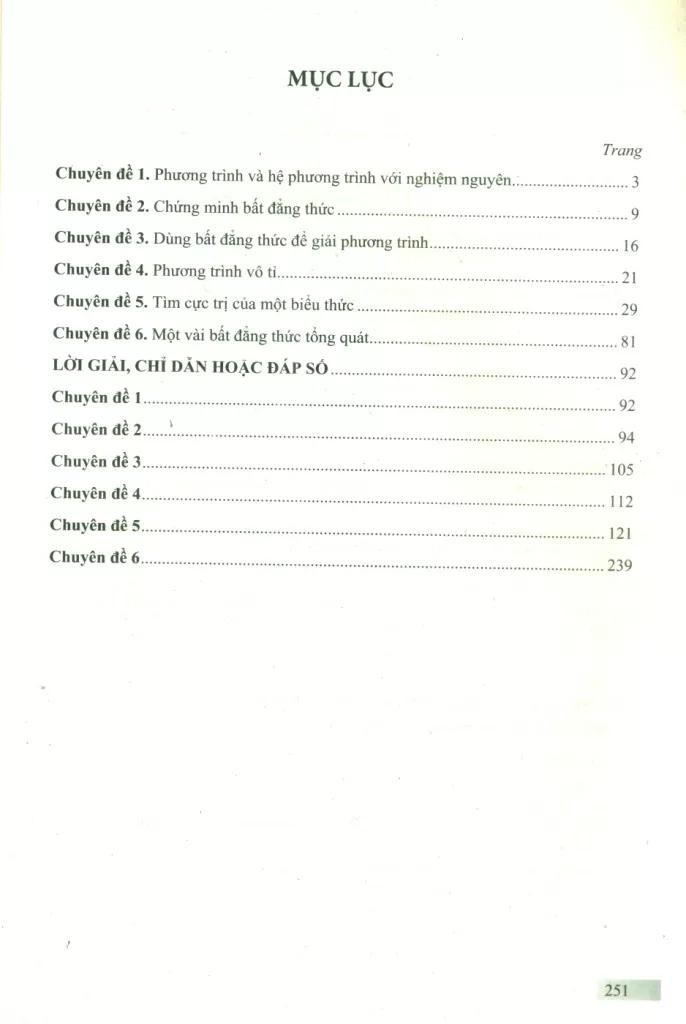 NÂNG CAO VÀ PHÁT TRIỂN TOÁN LỚP 9 - TẬP 3 (Bài tập Đại số chọn lọc: hay và khó)